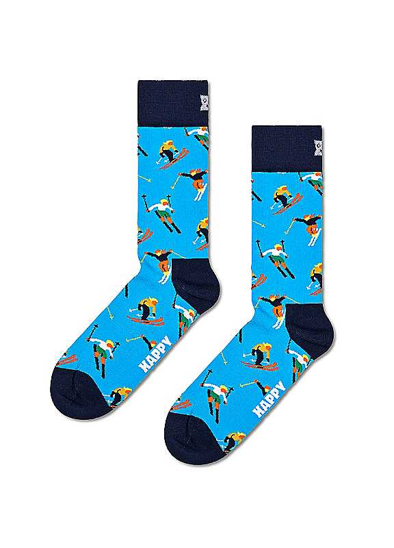 Happy Socks 36-40 Skiing Socks Size 41-46