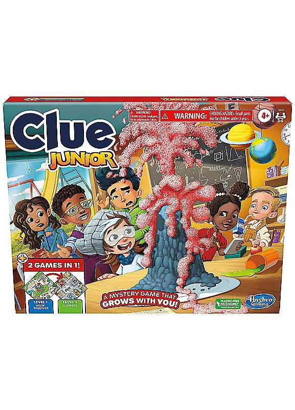 Cluedo Hasbro Games Cluedo Junior Game 2 Sided Gameboard Size 2 Shopping