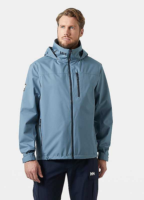 Helly Hansen Men's Navy Washed Crew Hooded Jacket 2.0 - Image 2