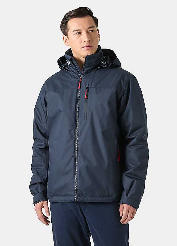 Helly Hansen Men's Blue Intermediate Hooded Jacket Crew 2 - Image 5