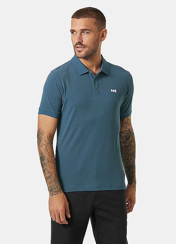 Helly Hansen Men's Blue Polo Shirt Driftline - Image 3