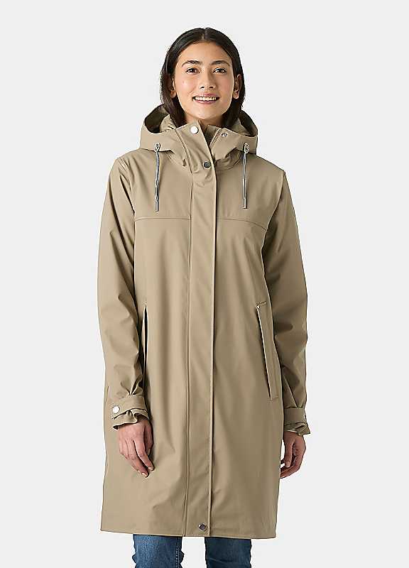Helly Hansen Women's Marron Waterproof Jacket Moss - Image 3
