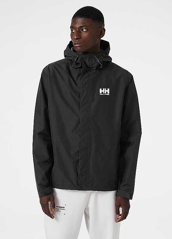 Helly Hansen Men's Black/Ebony Seven J Jacket - S - Image 3