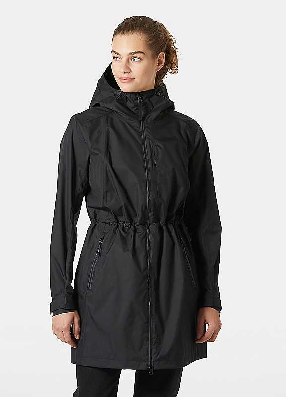 Helly Hansen Women's Black/Ebony Westport Raincoat - Xl - Image 3