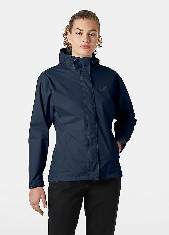 Helly Hansen Women's Navy Seven J Rain Jacket Xxl