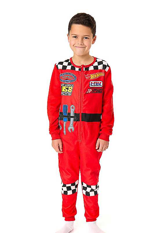 Hot Wheels Boys Red Onesie