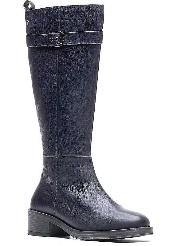 Hush Puppies Women's Black Anita Long Boot In Size 7 - Image 6