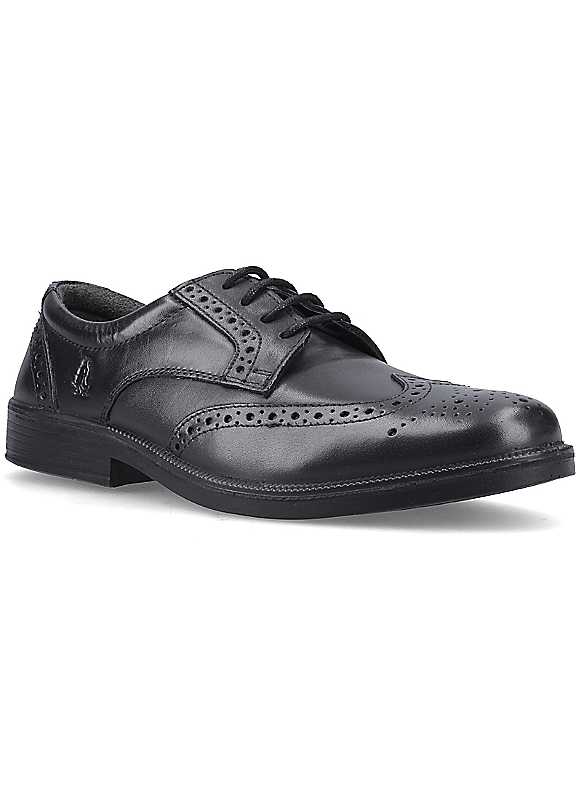 Hush Puppies Men's Nolan Brogue - Black - 7 (41) - Image 7