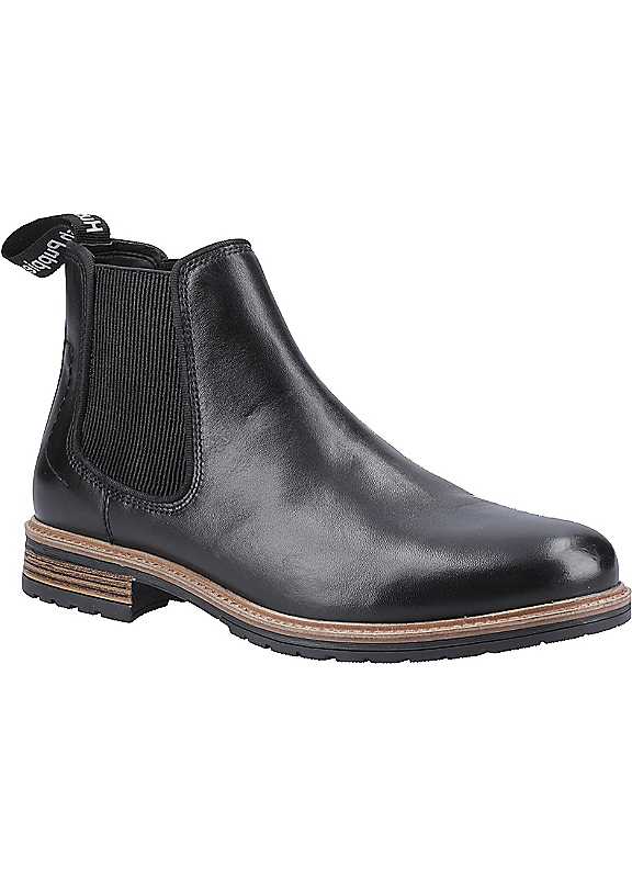 Hush Puppies Black Russell Boots
