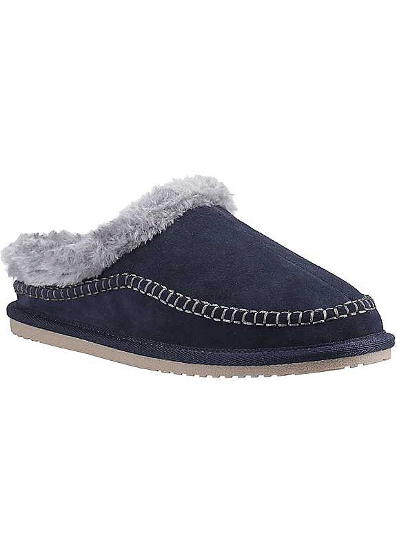 Hush Puppies Men's Navy Atticus Slipper In | Size: 9 - Image 3