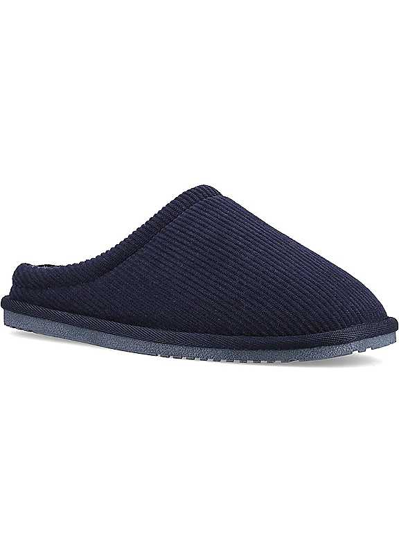 Hush Puppies Blue Calvin Slippers