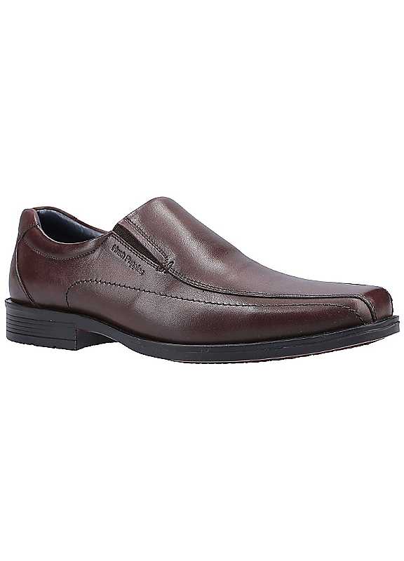 Hush Puppies Men's Brown 'Brody' Formal Slip On Shoes In | : Size 8 - Image 10