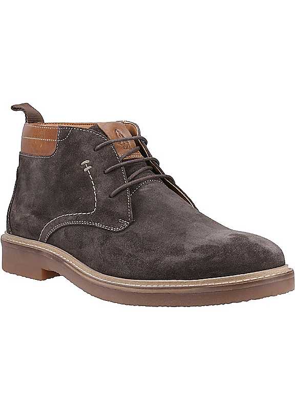 Hush Puppies Brown Gideon Chukka Boots - Image 6