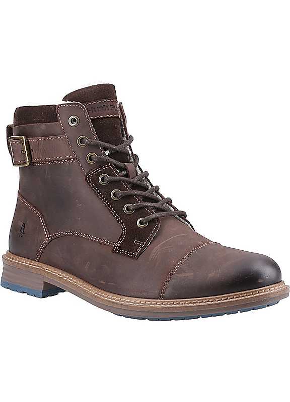 Hush Puppies Brown Jordan Buckle Boots - Image 5