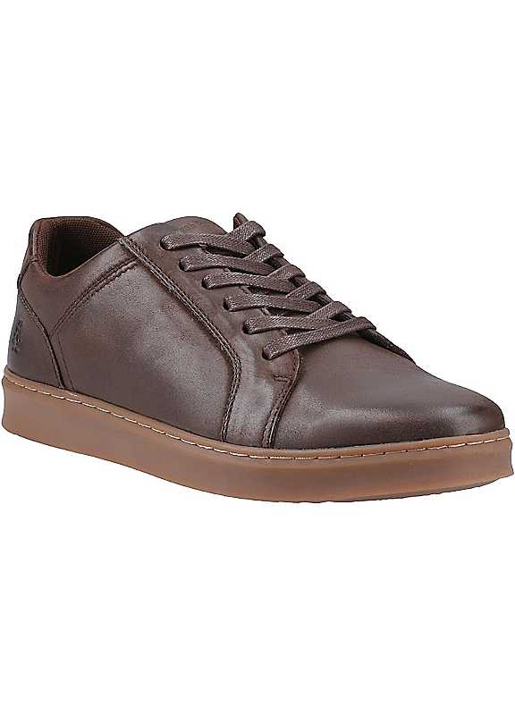 Hush Puppies Mens Madden Lace Up Trainers, Black, Size 9, Men - Image 5