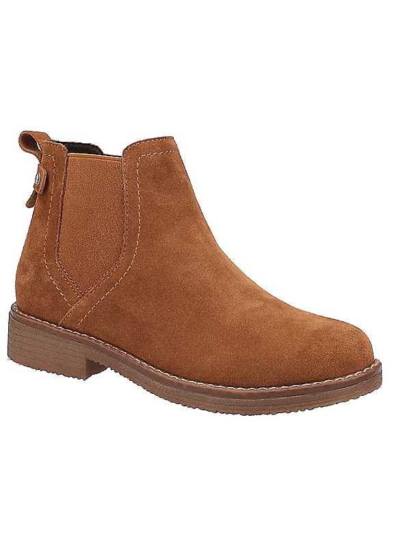 Hush Puppies MADDY Women's Suede Chelsea Ankle Boots in Brown, UK Size 3 - Image 15