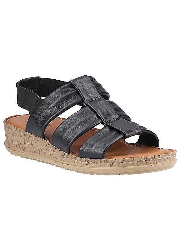 Hush Puppies Women's Black Eden Gladiator Sandal In | : Size 5 - Image 6