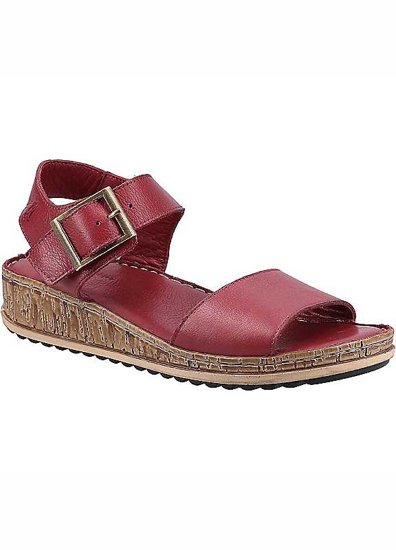 Hush Puppies Women's Red Ellie Sandals - Image 9