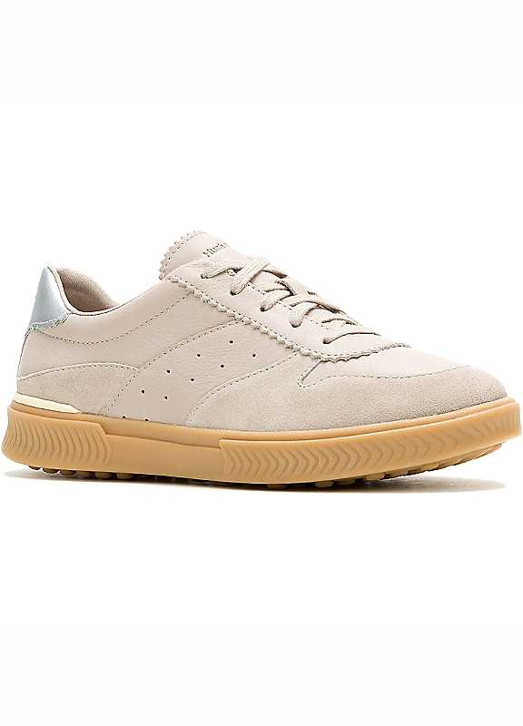 Hush Puppies Women's Beige Mae Leather Taupe Trainers Uk Size 6 - Image 6