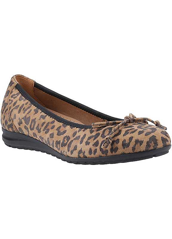 Hush Puppies Lucille Women's Leather Ballet Pumps in Brown, Size UK 3 - Image 6