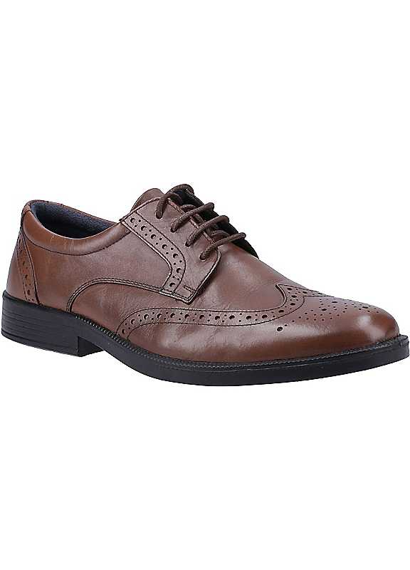 Hush Puppies Men's Nolan Brogue - Tan - 11 (45) - Image 4