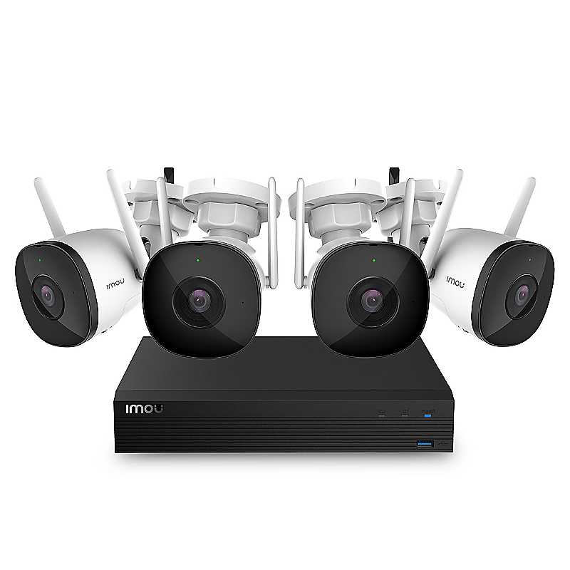 Swoop UK - IMOU Wireless Security Camera System 4-Channel 1TB Wi-Fi NVR ...