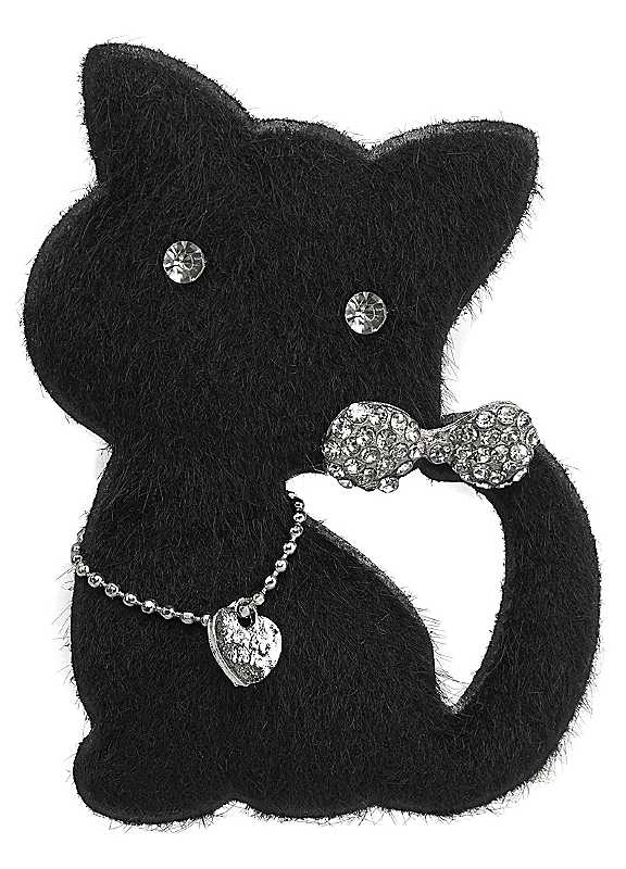 J. Jayz Cat Shaped Brooch J. Jayz Cat Shaped Brooch