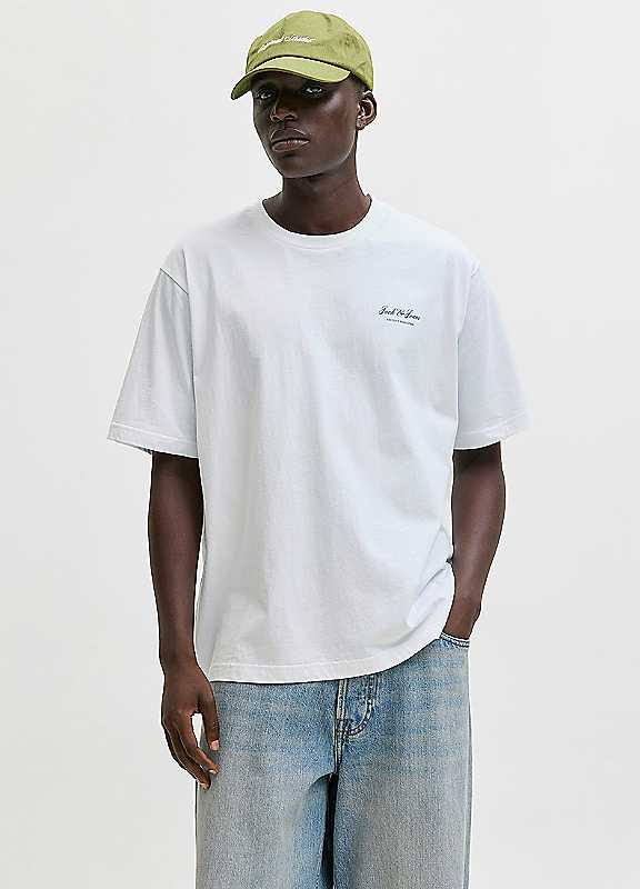 Jack & Jones Bright White Jack Jones Archive Graphic T-Shirt