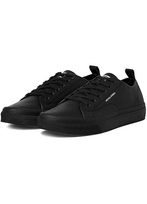 Jack & Jones Black Jack Jones Bayswater Trainers Size 7