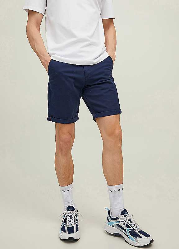 Jack & Jones Navy Jack Jones Bowie Chino Shorts Medium