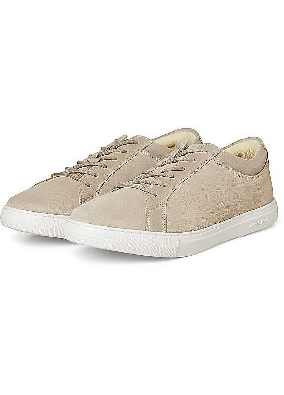 Jack & Jones Brown Jack Jones Galaxy Suede Trainers Size 7
