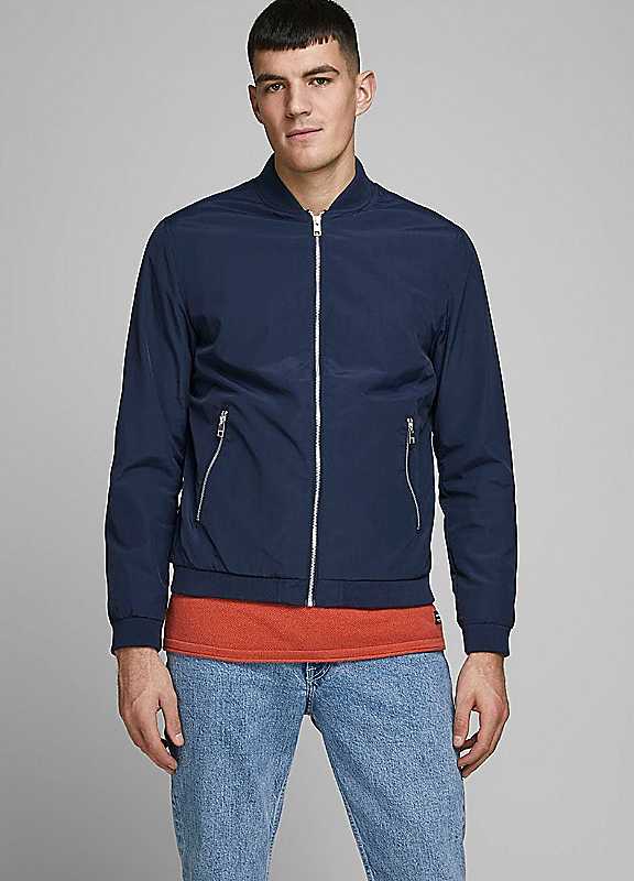 Bomber Jacket | Regular Fit, Plain, Long Sleeves, Regular, Outdoor, Maximum temperature 30°C gentle process - Image 2