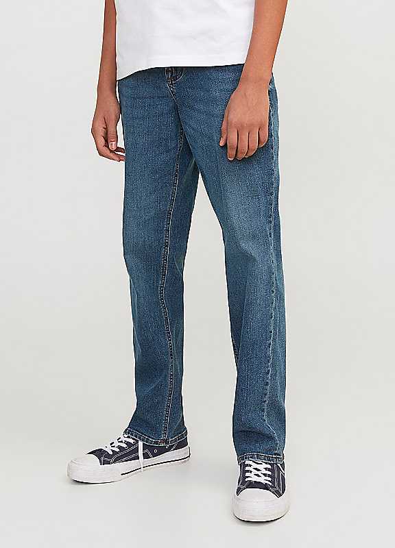 Jack & Jones Boys Dark Denim Jack Jones Junior Stretch Jeans 12Y Kids