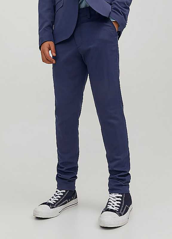 Jack & Jones Boys Blue Jack Jones Junior Suit Trousers 13Y Kids