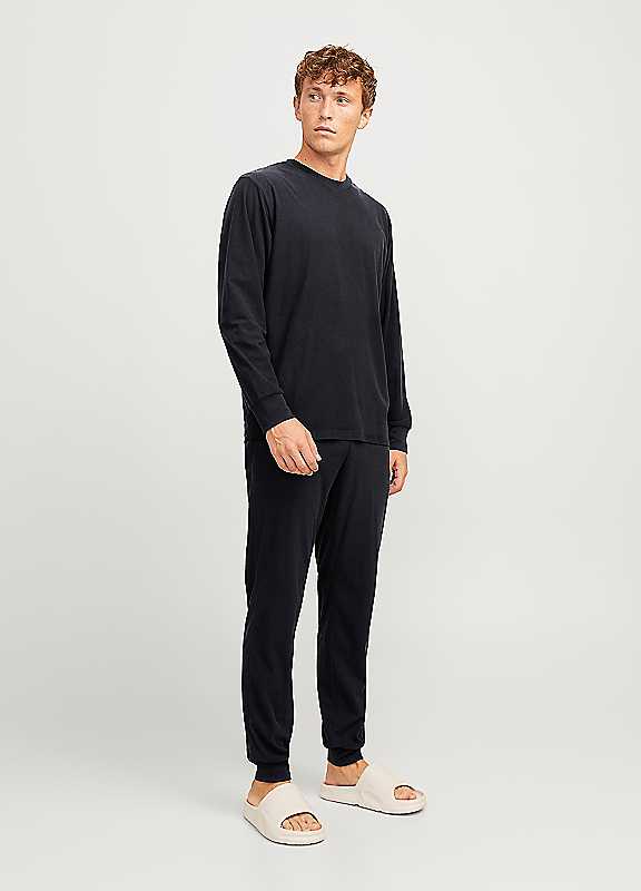 JACK & JONES Plain Loungewear Set | Loose Fit, Plain, Long Sleeves, Casual, Maximum temperature 40°C normal process - Image 6