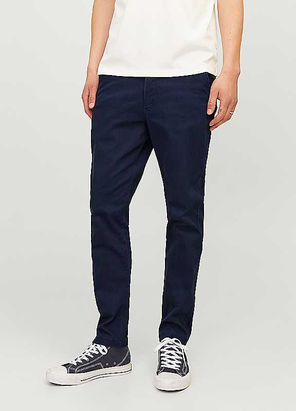 Jack & Jones Jack Jones Marco Dave Chino Trousers Navy Large
