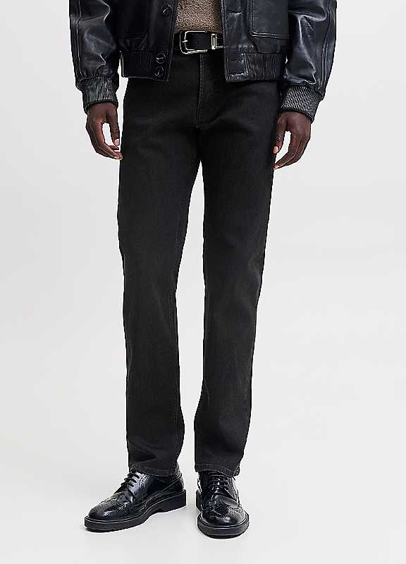 Jack & Jones Mike Original 682 Tapered Jeans, Black - 30W x 32L - Image 4