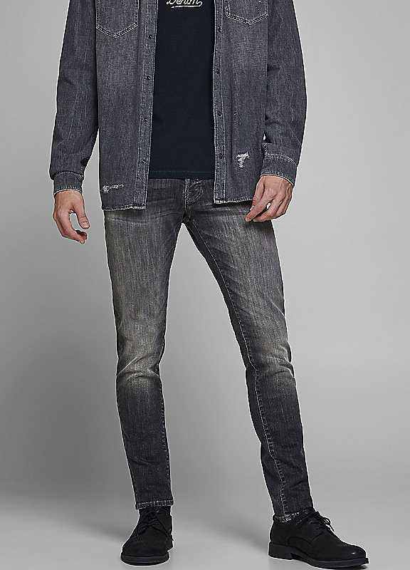 Jack & Jones Men's Black Jack Jones Slimfit Jeans 31R