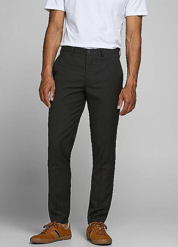 JACK & JONES Men's Jprfranco Trouser Noos Suit Pants | Super slim fit, plain, formal, at max. Wash at 40°C on a gentle cycle - Image 4