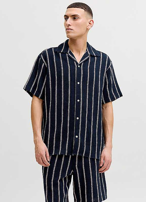 Jack & Jones Bleu Short Sleeve Shirt Coba - Image 3