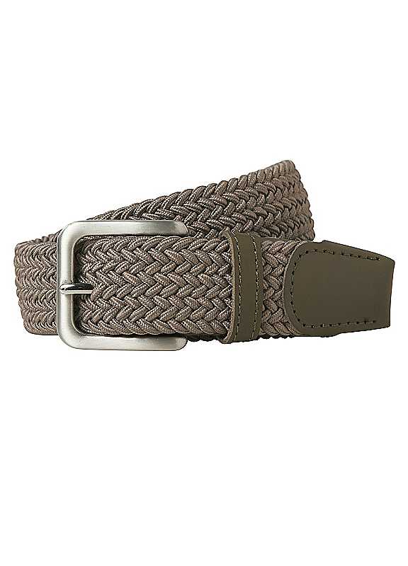 Jack & Jones Tan Jack Jones Jacspring Belt Size 90