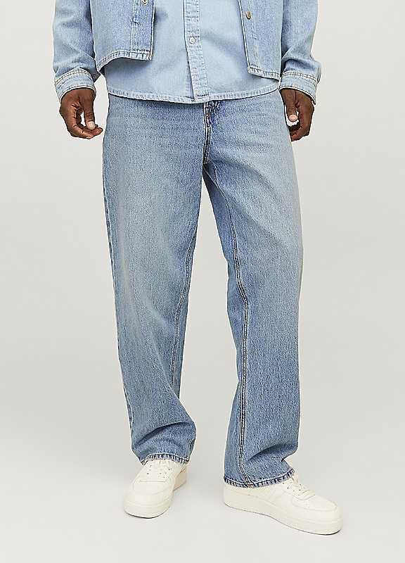 Jack & Jones Denim Blue Jack Jones Wide Leg Jeans 32R