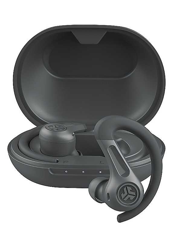 JLab Jbuds Air In-Ear Sports True Wireless Earbuds - Black - Image 5