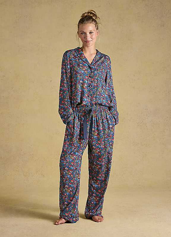 Joules Multi Alma Floral Pyjama Set