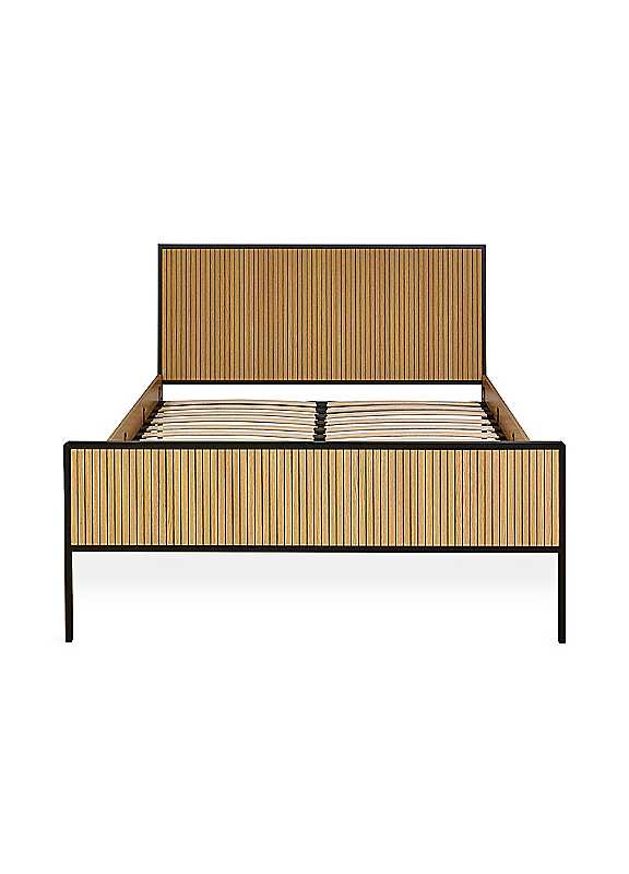 Julian Bowen Sia Oak Effect Bed - Image 3