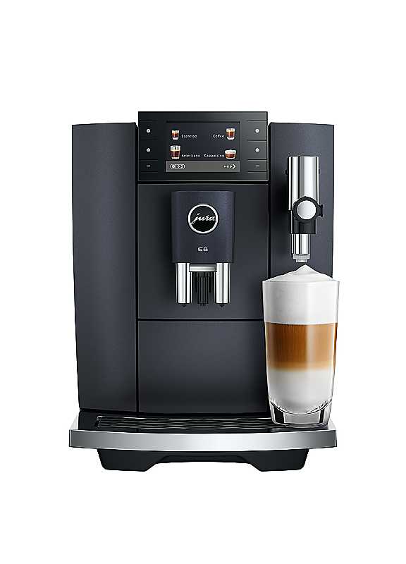 Jura E8 Coffee Machine - Bean to Cup - Cosmic Black - Image 7