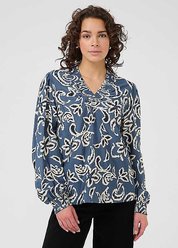 Kaffe Women's Blue Blouse Dahlia - Image 6