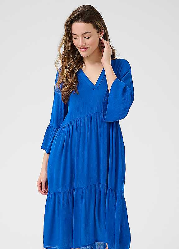 Kaffe Women's Blue Dress Marianah - Image 6