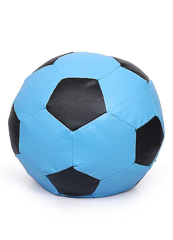 B&Q - Classic Football Beanbag Blue - Image 5