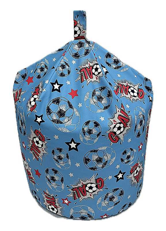 Kaikoo White Goal Print Funzee Bean Bag Chair - Image 4